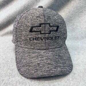 Chevrolet Bowtie Mens Gray H3 Headwear Snapback Hat Space Dye OSFM